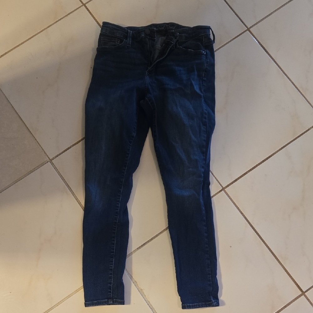 Universal Thread Blue Skinny Jeans with Stretch